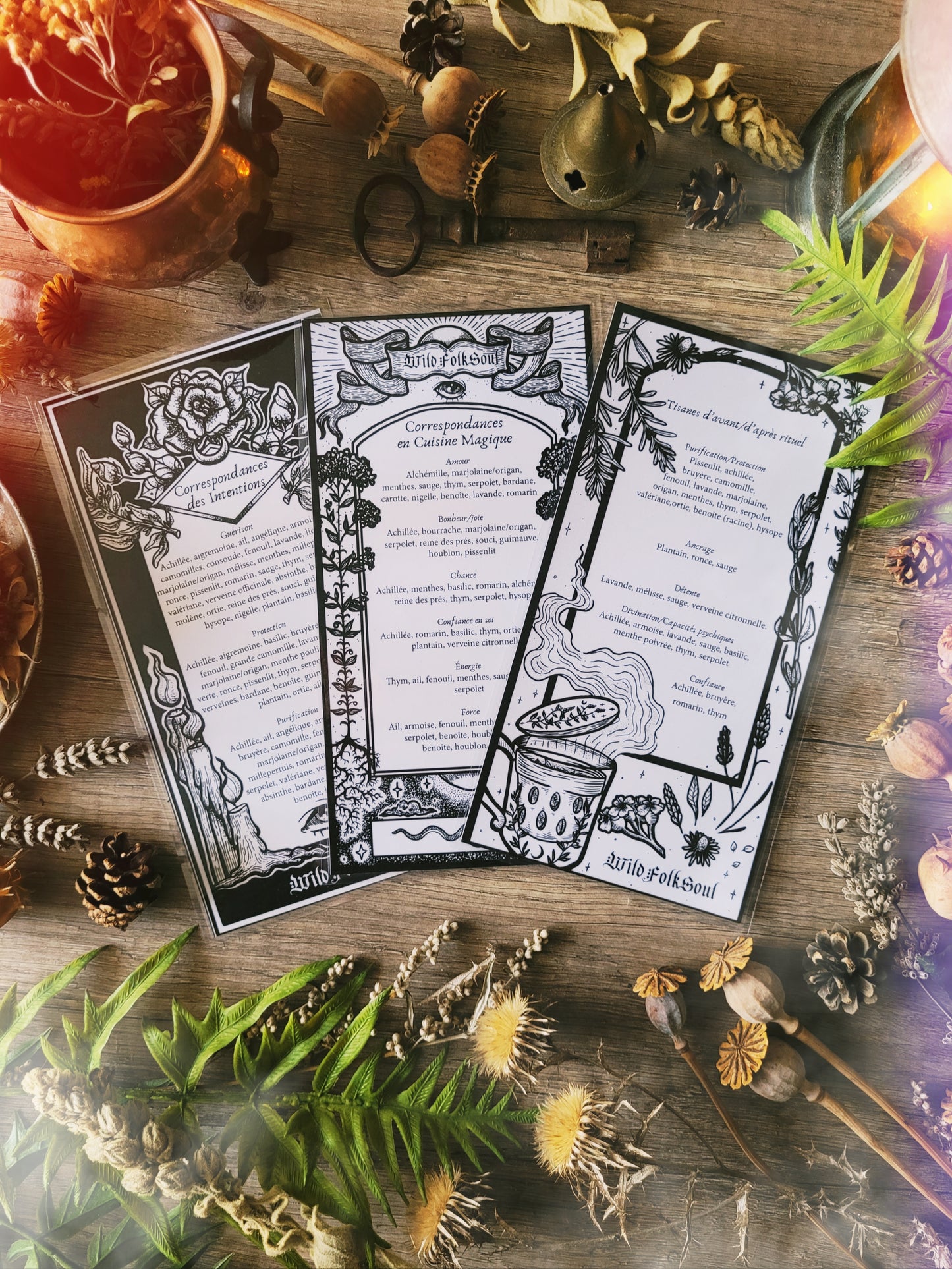 Marques pages des Petits Savoirs Botaniques