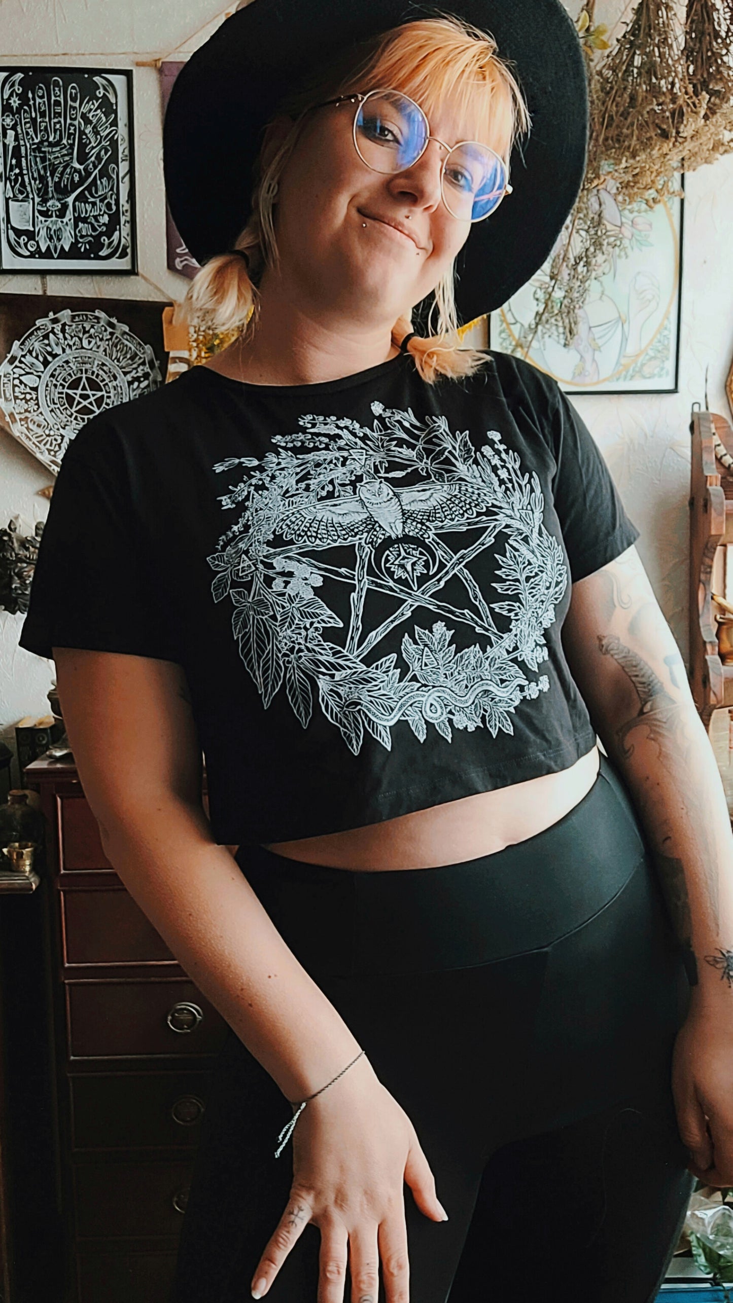 Le Pentacle de l'Herboriste - Crop top (2 coloris) -
