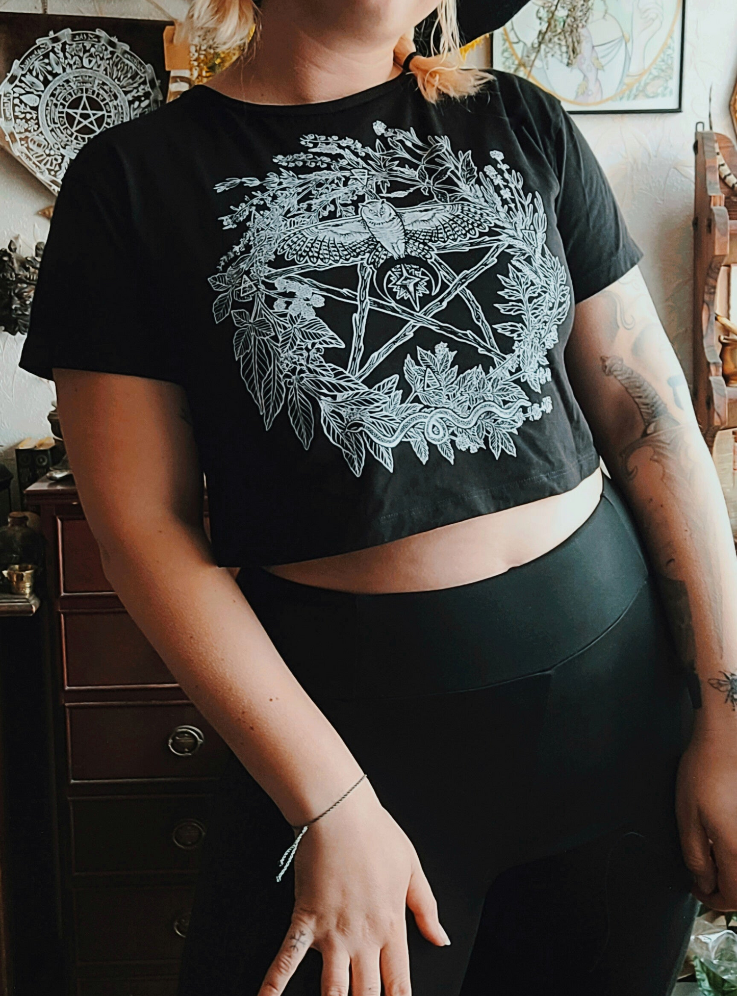 Le Pentacle de l'Herboriste - Crop top (2 coloris) -