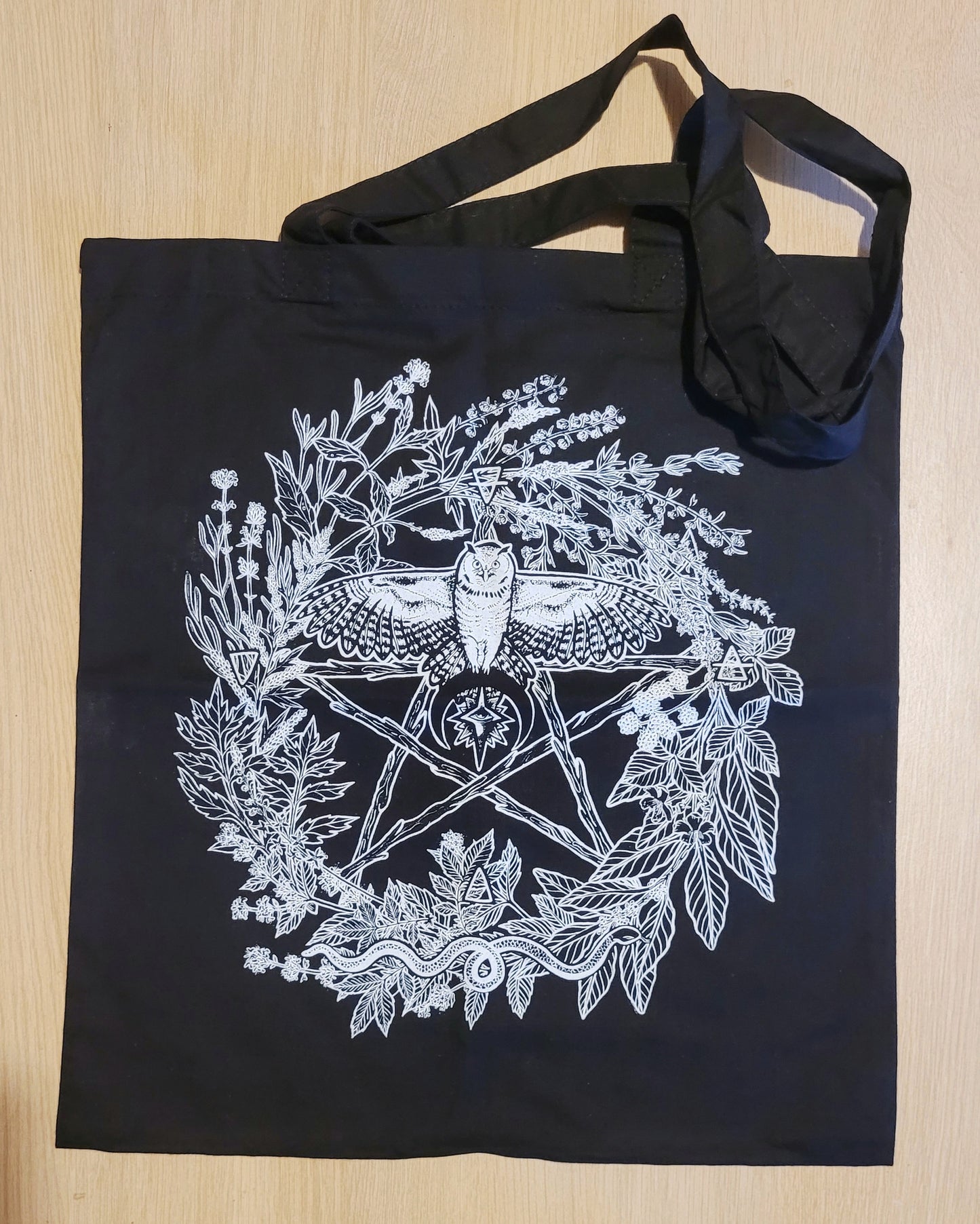 Pentacle de l'herboriste - Tote bag - 3 coloris