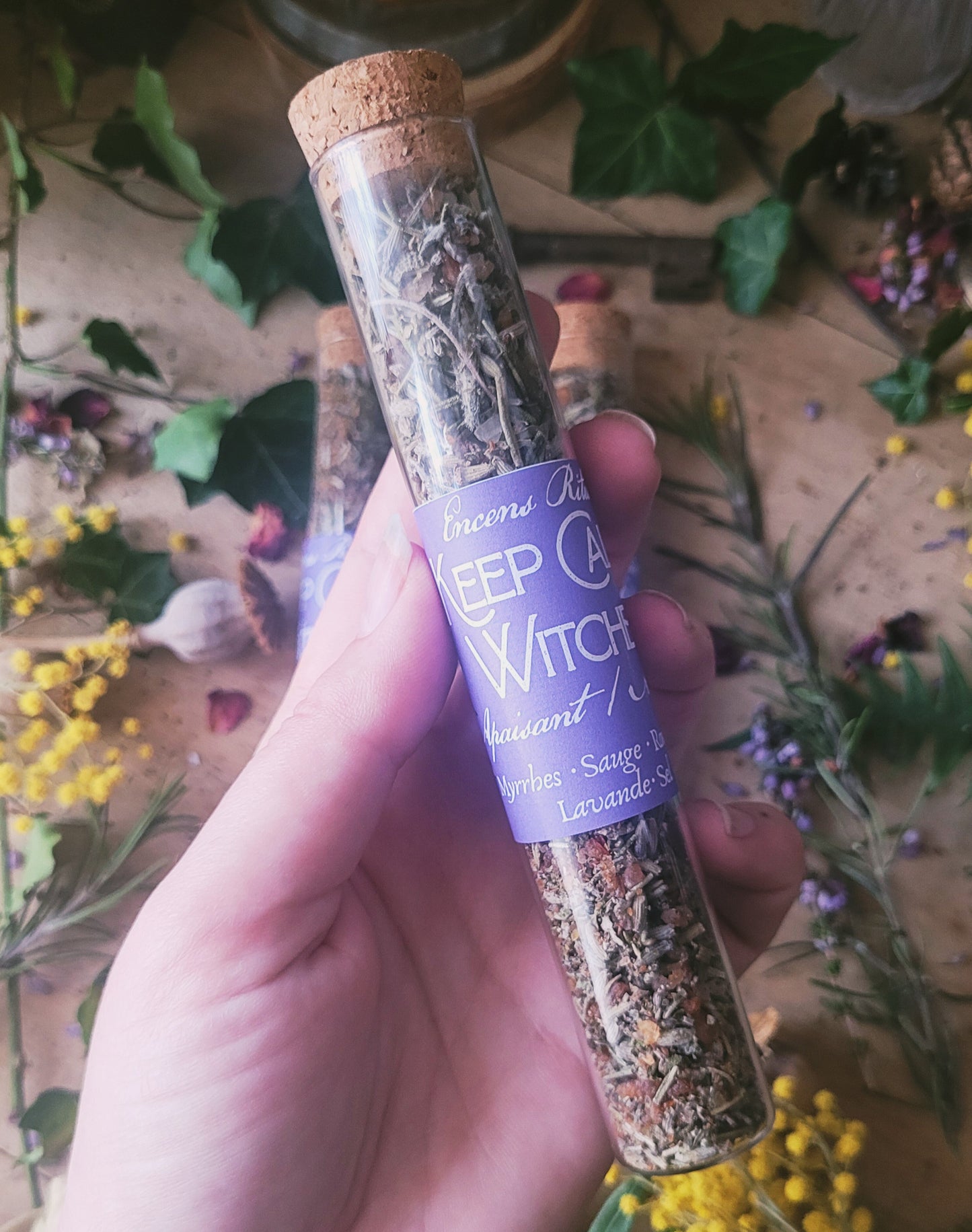 Encens en Grain - Keep Calm Witches (apaise, aide à l'ancrage)