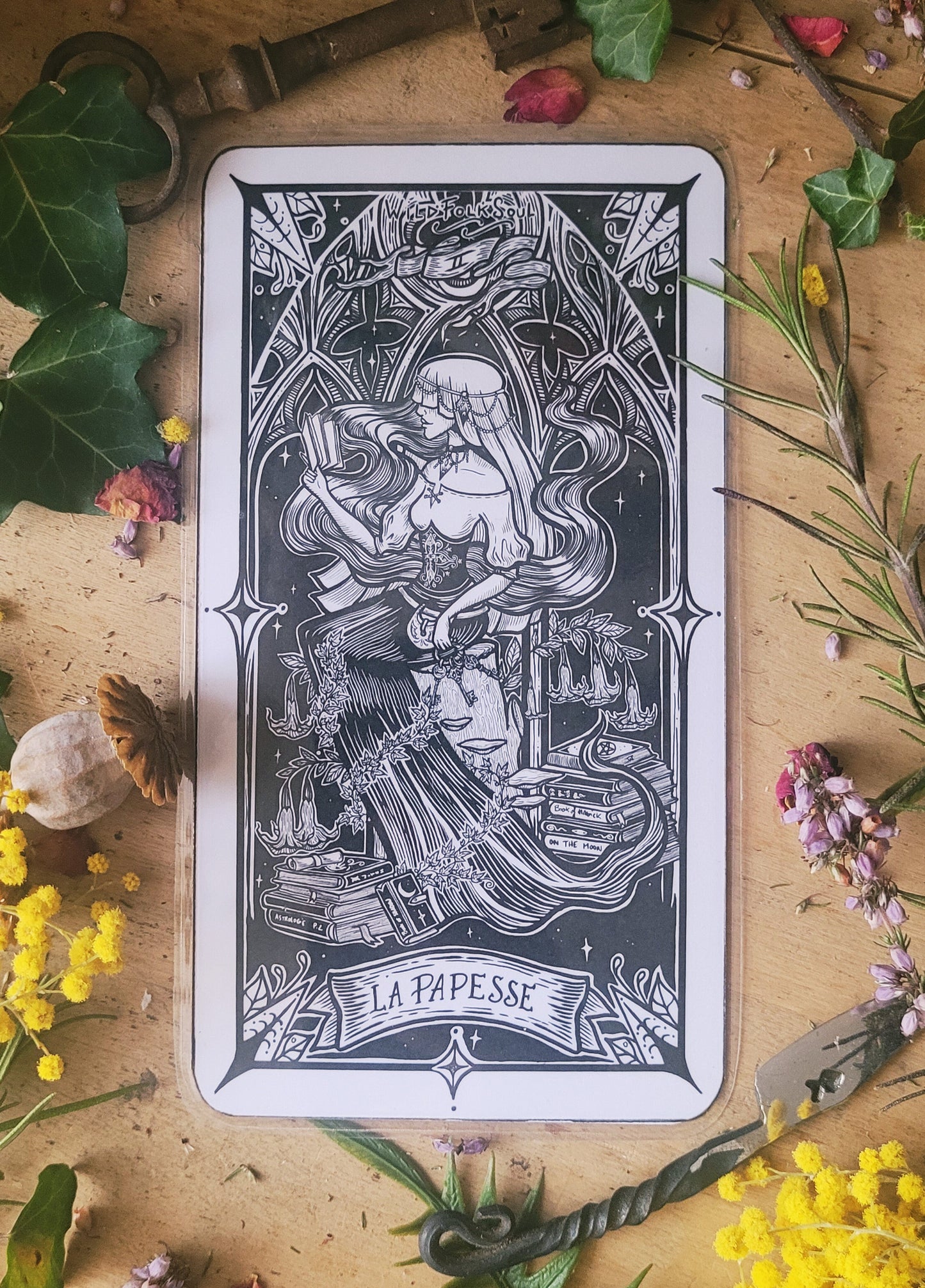 Bookmarks Tarot Card - Death, The Hermit, The Sun, The Chariot, The Empress, The World -