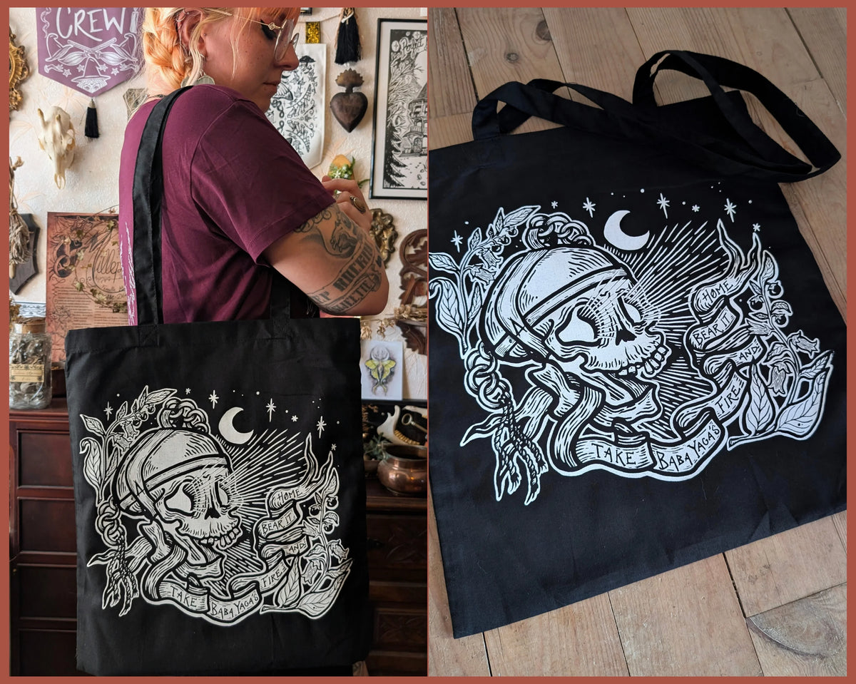 Tote bag Lanterne de BabaYaga