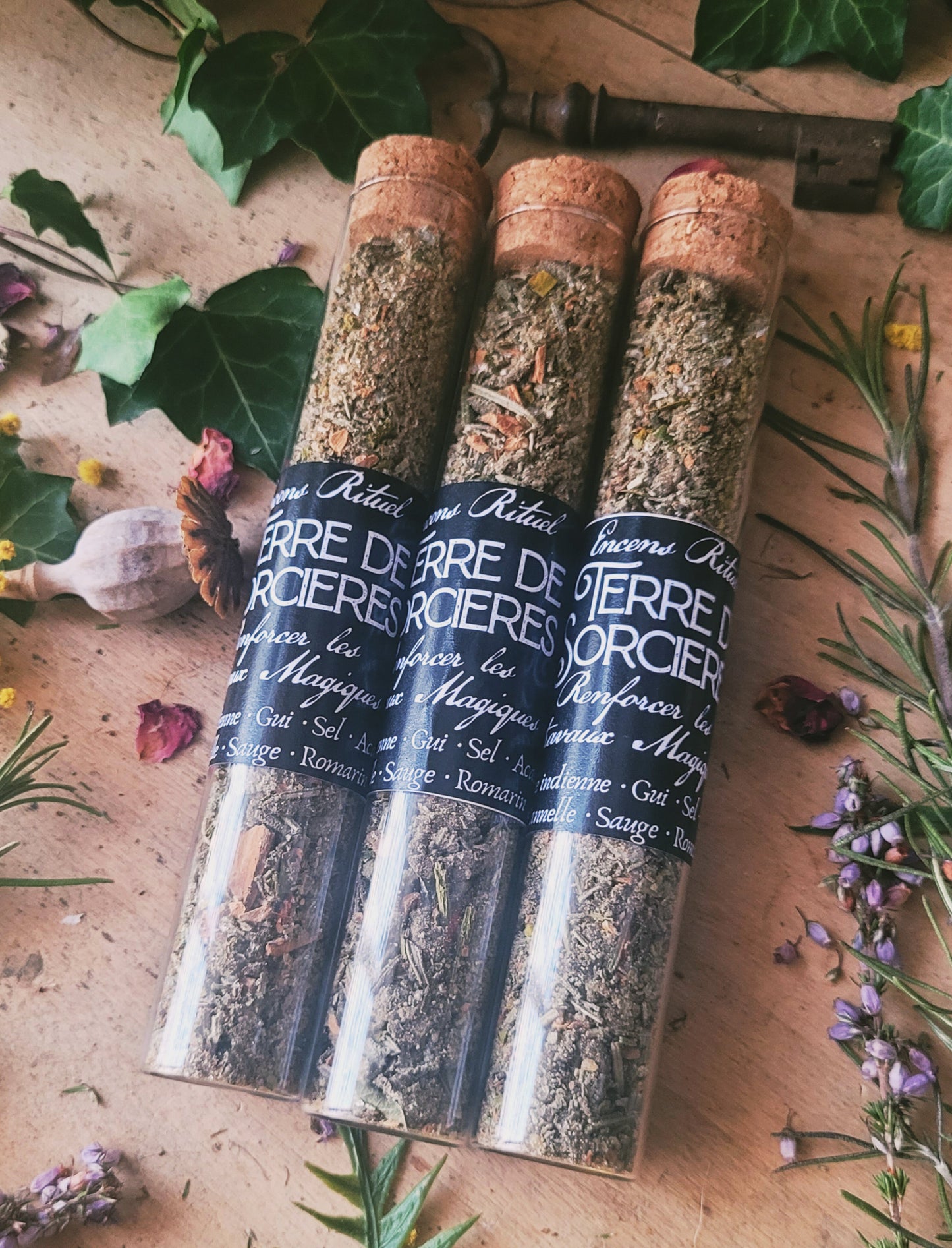 Encens en Grain - Terre de Sorcière (renforce les travaux magiques)