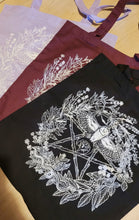 Charger l&#39;image dans la galerie, Pentacle de l&#39;herboriste - Tote bag - 3 coloris