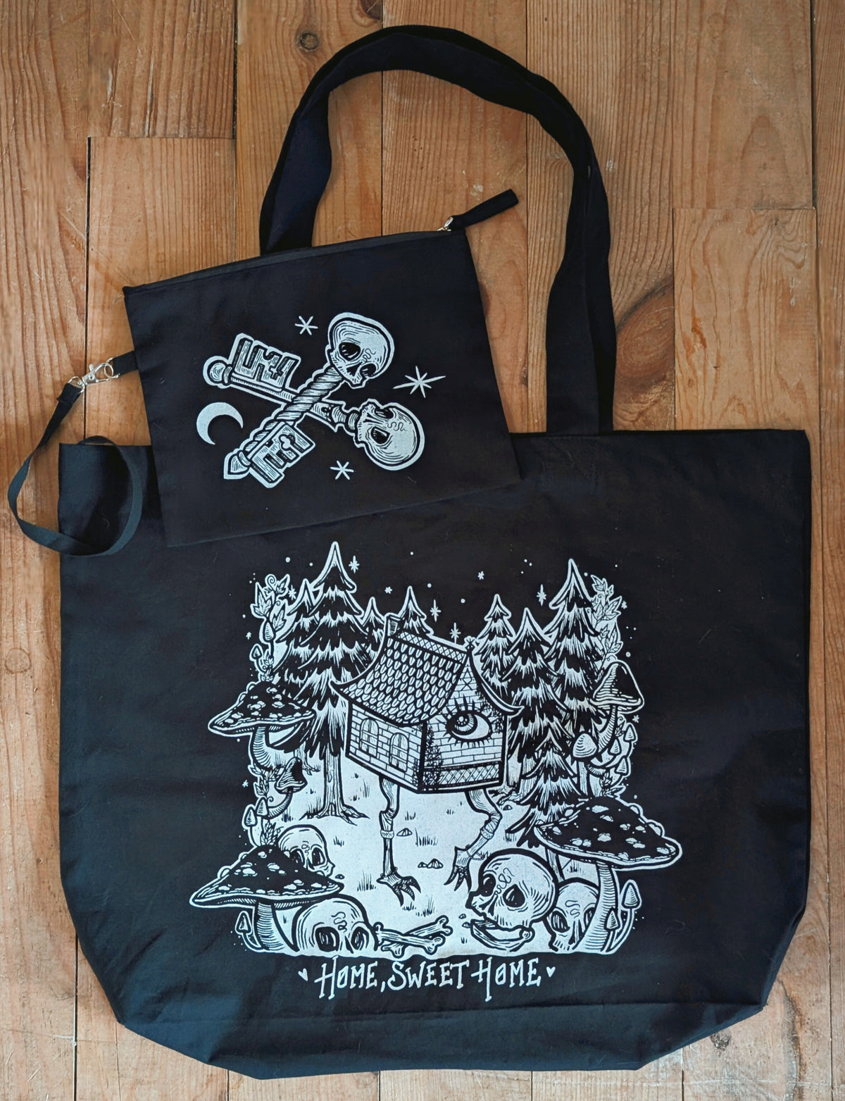 Sac et pochette Cabane de BabaYaga