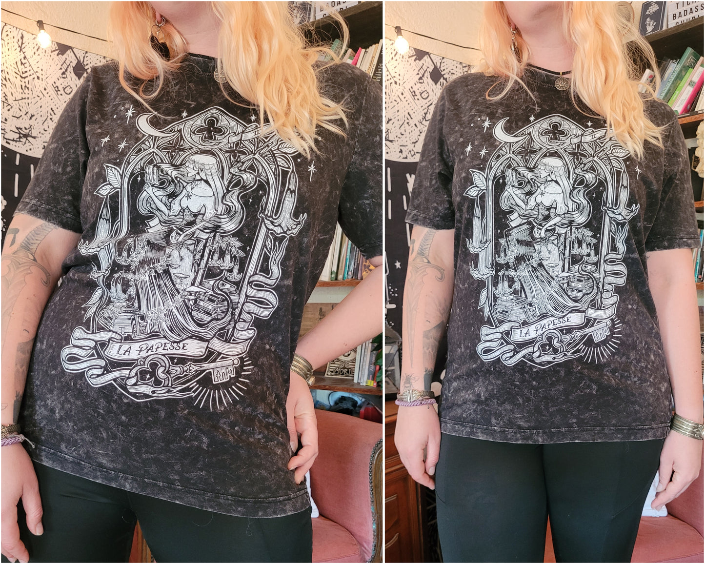 Pré-commandes La Papesse - Tee-shirt "Alex" unisexes / 2 coloris disponibles