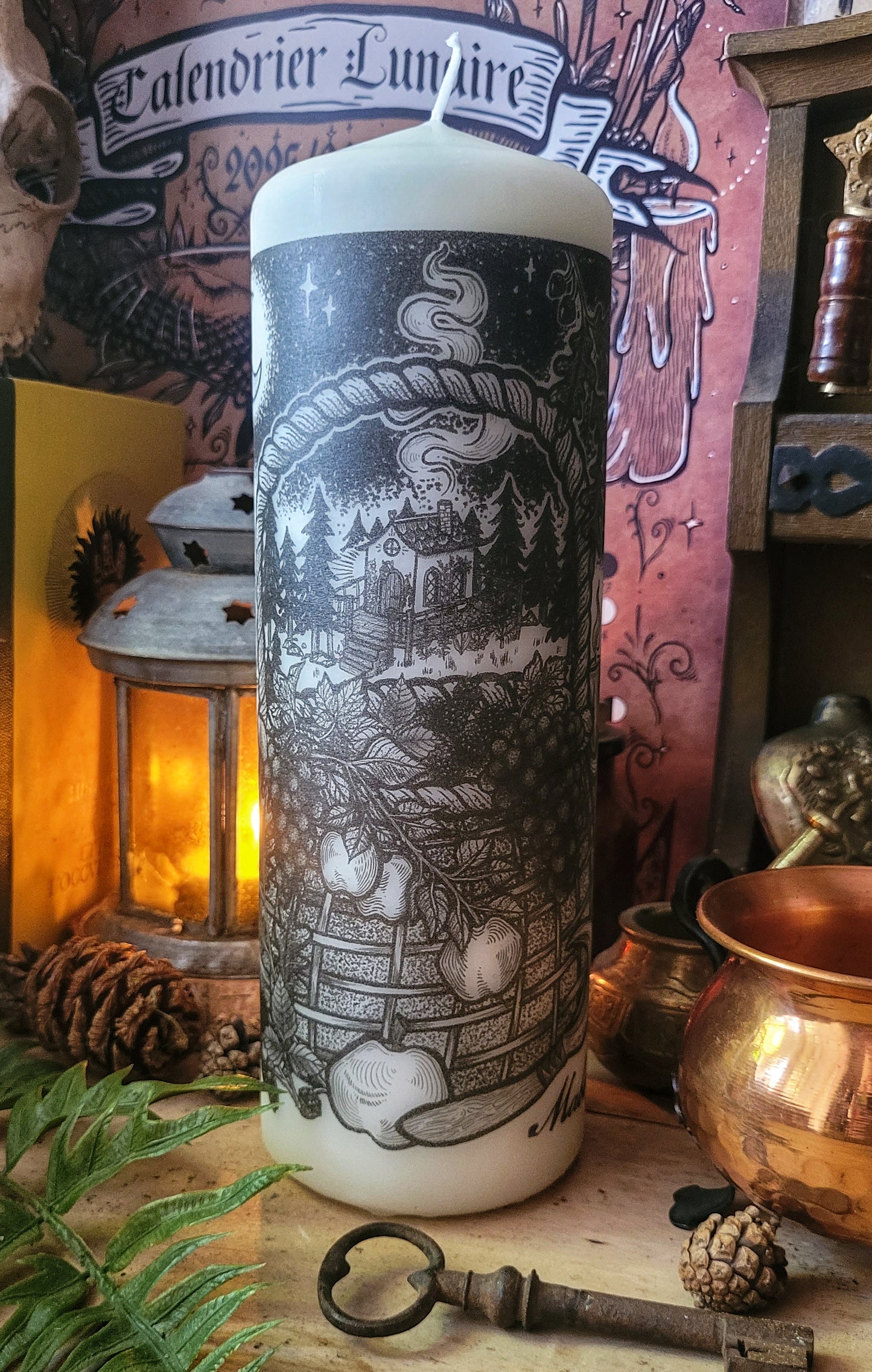 Bougie de Sabbat - Ostara, Mabon et Samhain