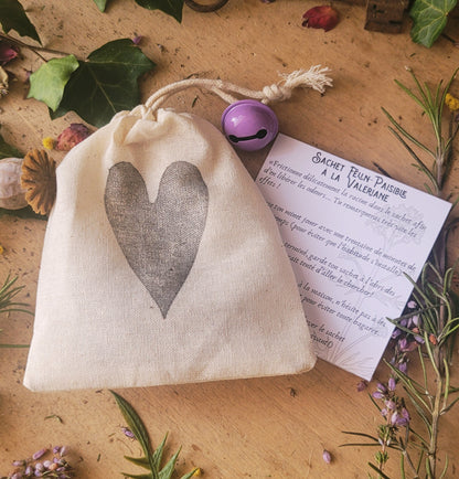 Feline-peaceful sachet with Valerian