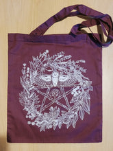 Charger l&#39;image dans la galerie, Pentacle de l&#39;herboriste - Tote bag - 3 coloris