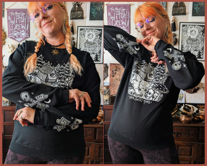 Sweats sans capuches Baba Yaga - 2 illu au choix - (précommandes)