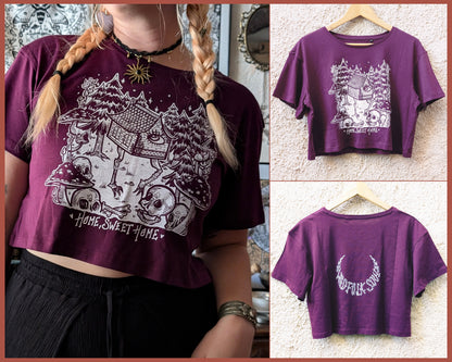 Crop top Cabane de BabaYaga - (précommandes)