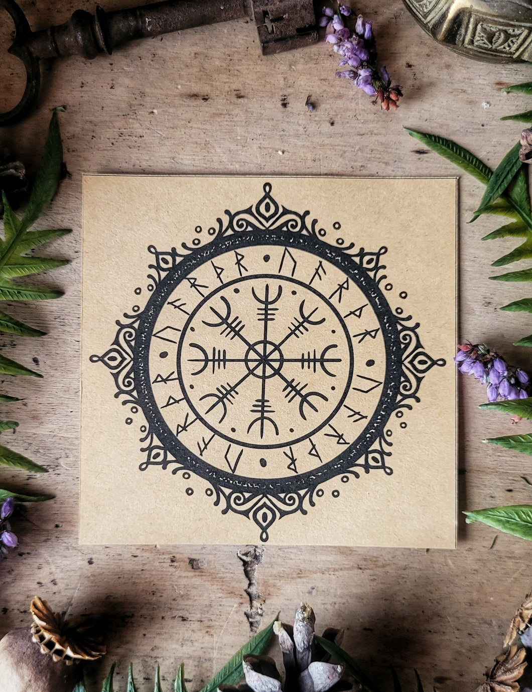 Autocollant Rune&Roots