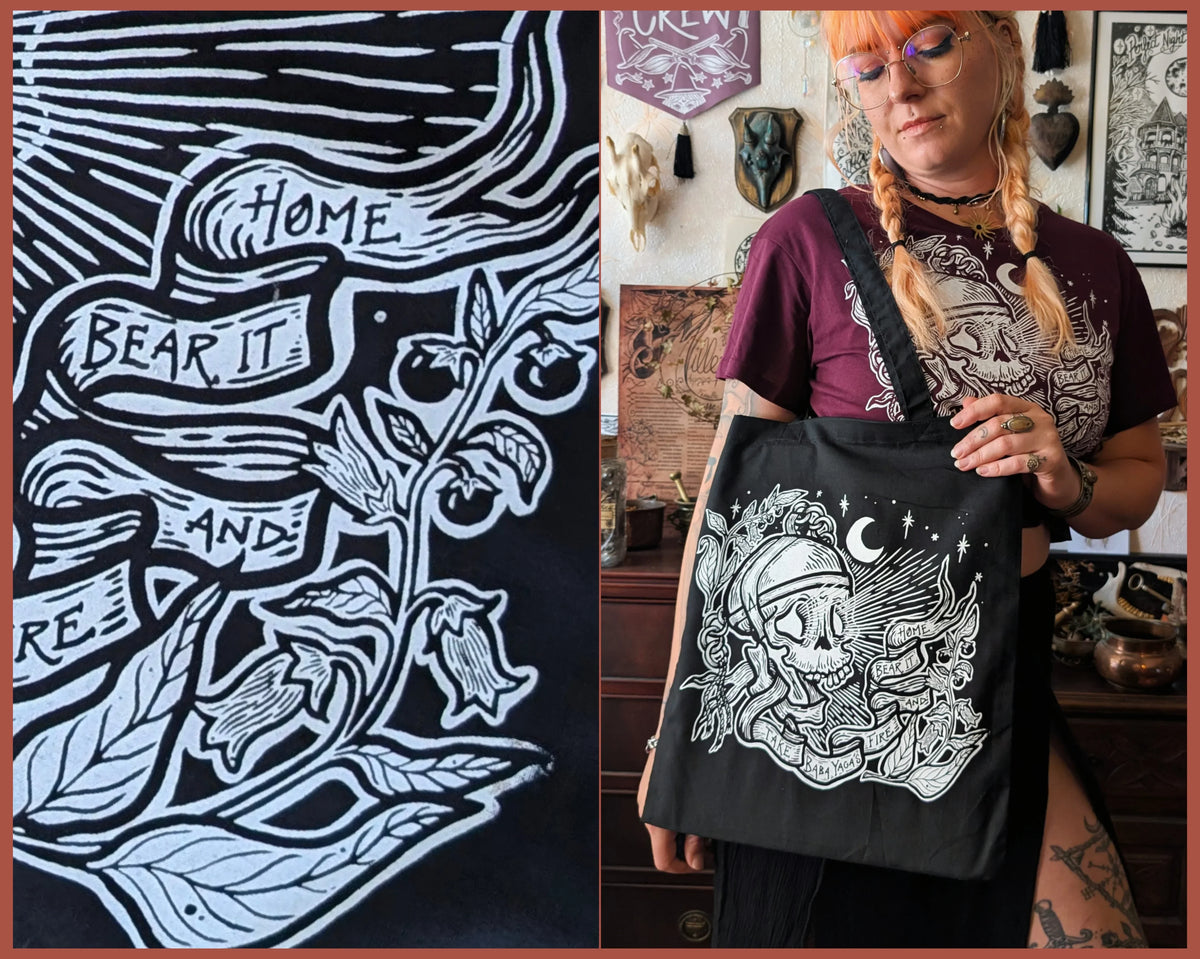 Tote bag Lanterne de BabaYaga