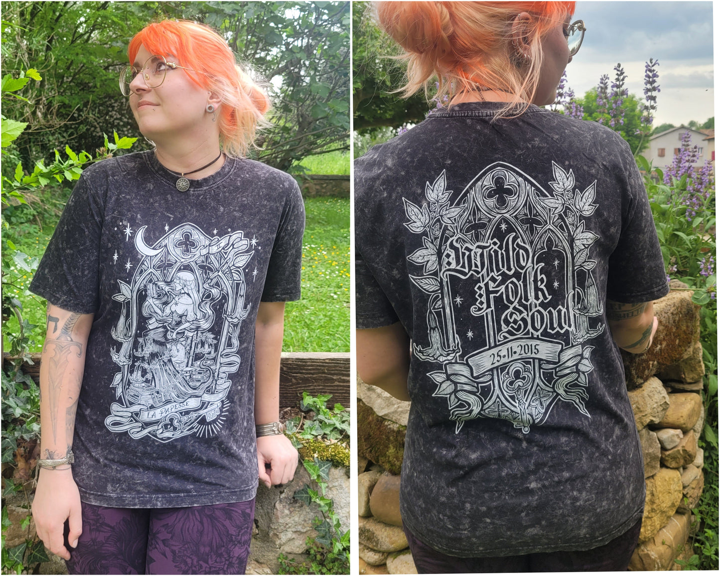 Pré-commandes La Papesse - Tee-shirt "Alex" unisexes / 2 coloris disponibles