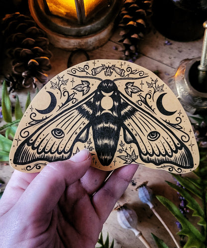 Autocollant Mystic Midnight Moth