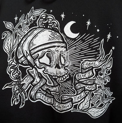 Sweats à capuche Lanterne crâne de BabaYaga - (précommandes)