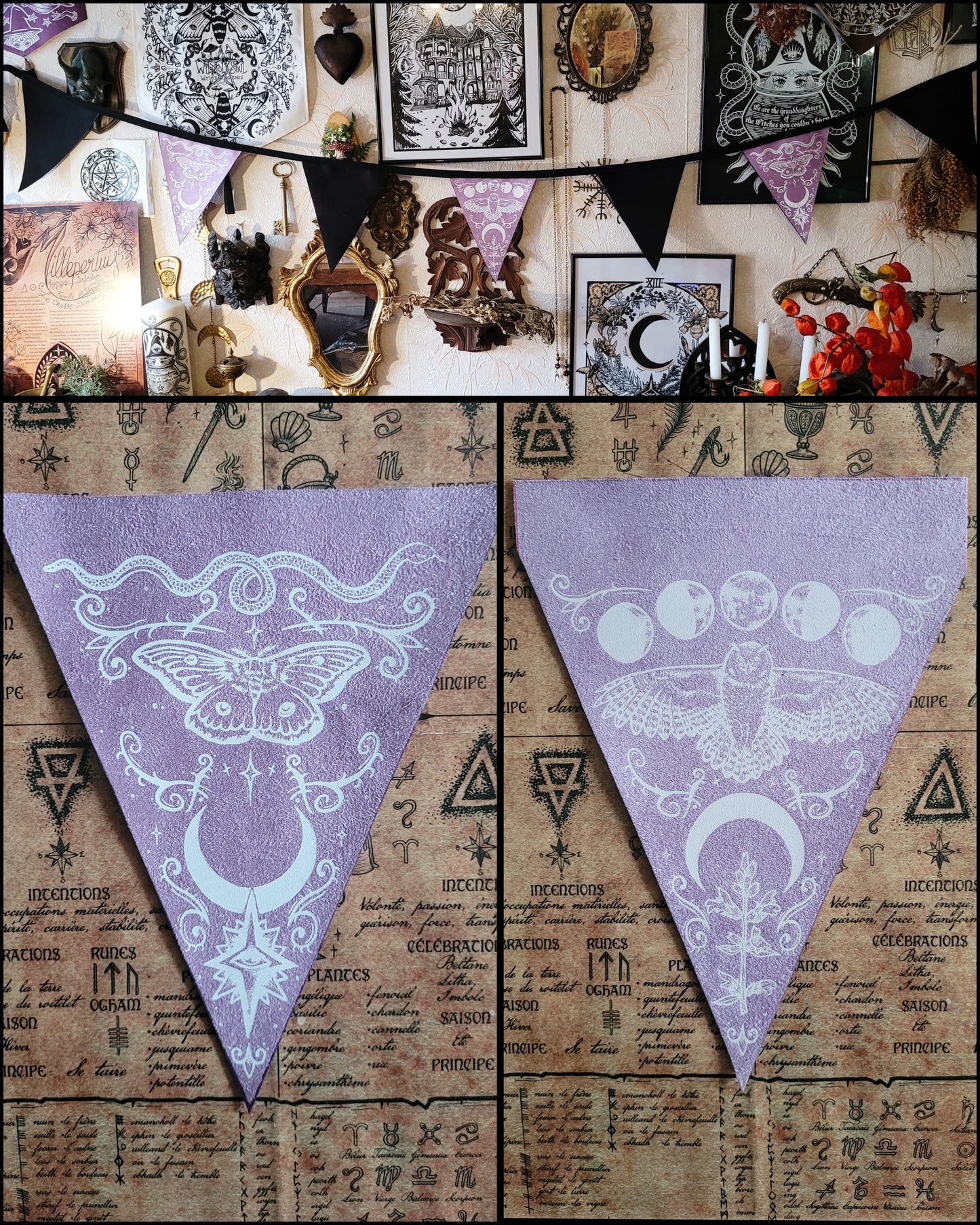 Les Banderole de Fanions pour terriers