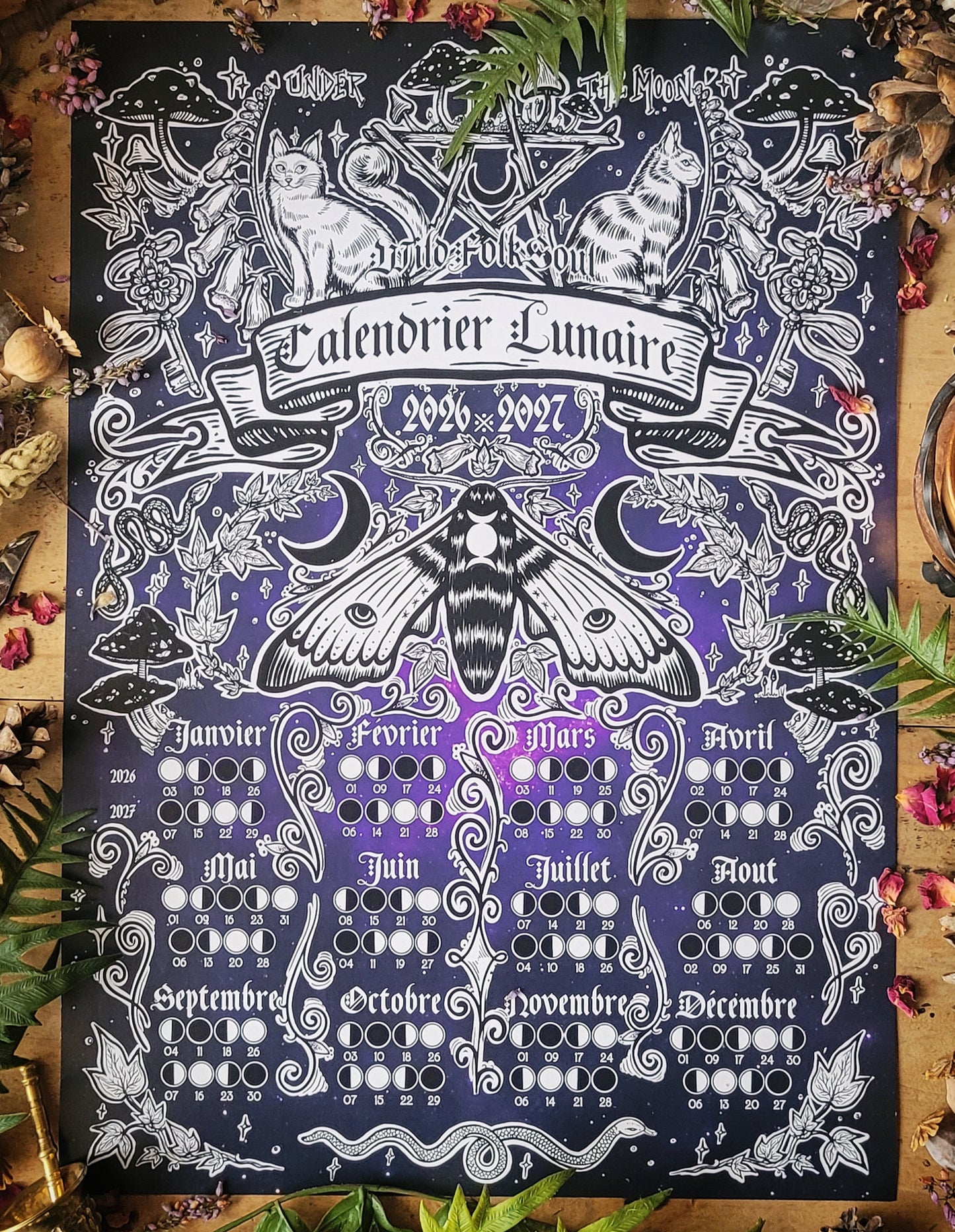 Calendrier Lunaire 2026/2027