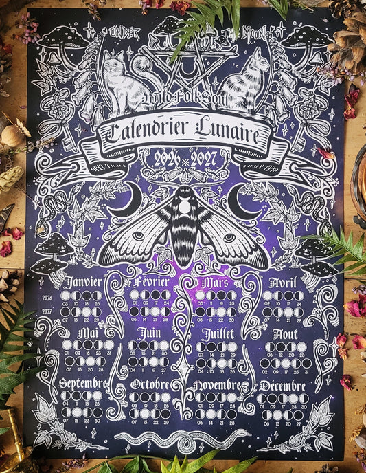 Calendrier Lunaire 2026/2027