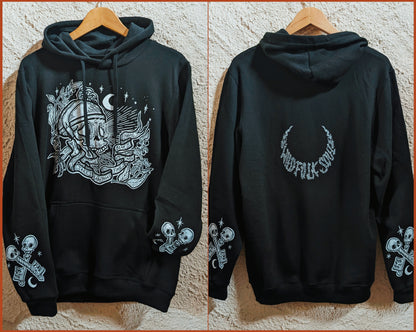 Sweats à capuche Lanterne crâne de BabaYaga - (précommandes)
