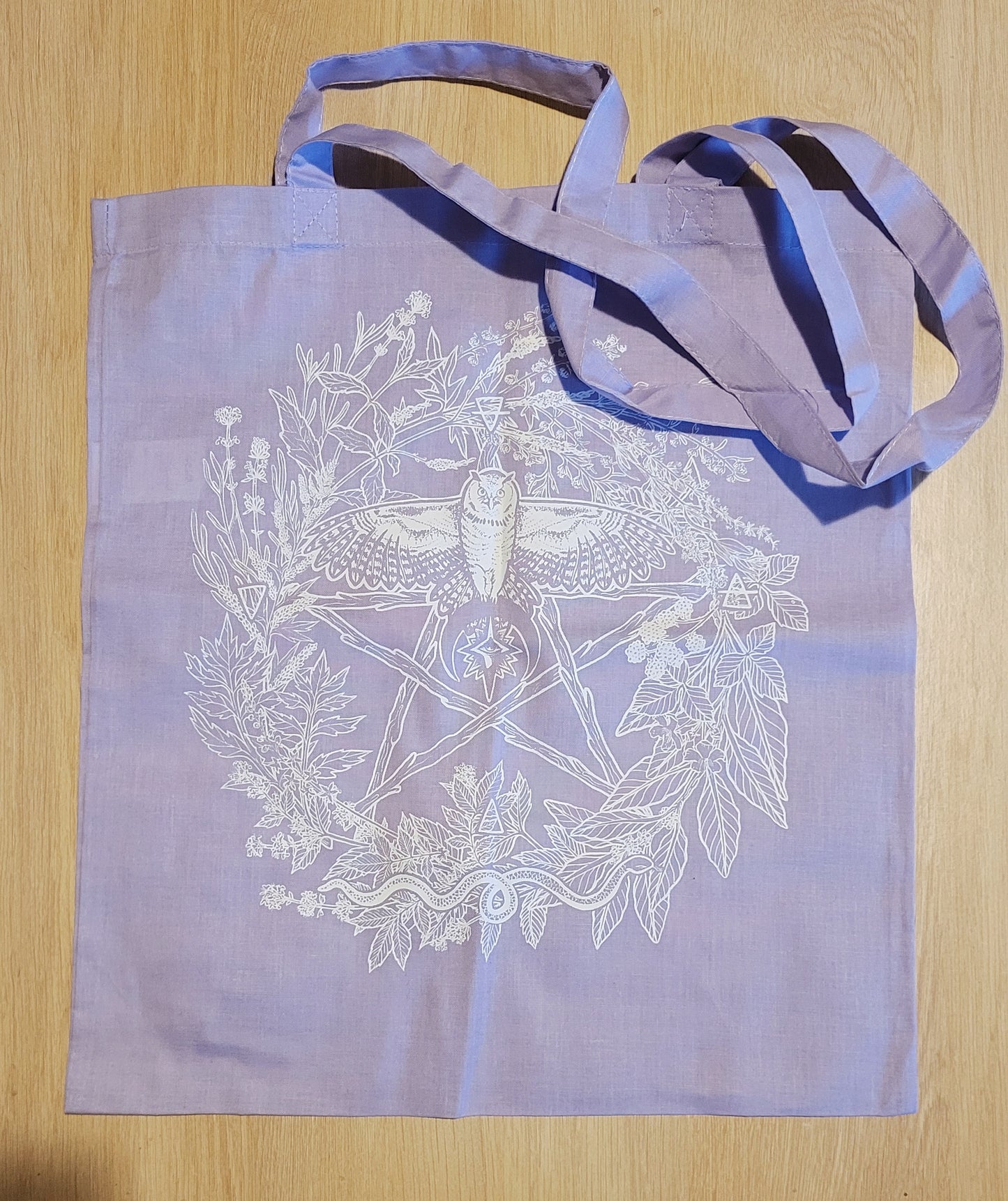 Pentacle de l'herboriste - Tote bag - 3 coloris