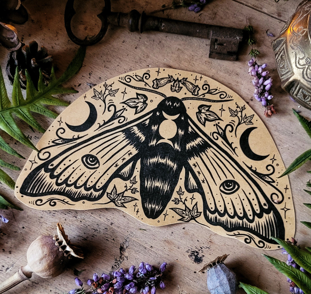 Autocollant Mystic Midnight Moth