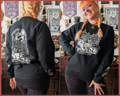 Sweats sans capuches Baba Yaga - 2 illu au choix - (précommandes)