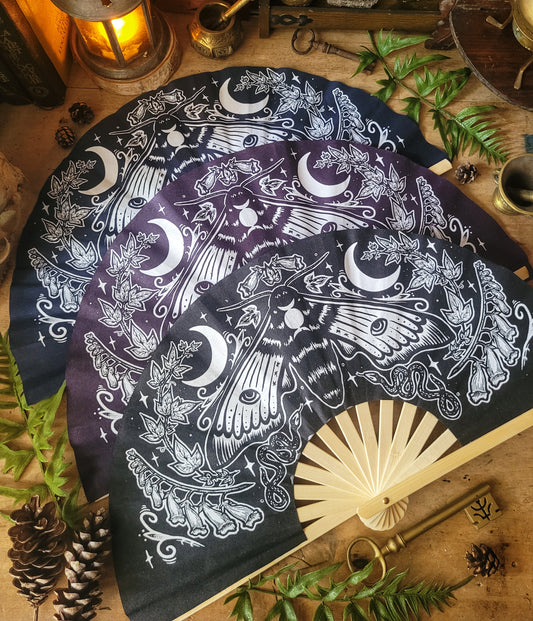 Éventail Mystic Midnight