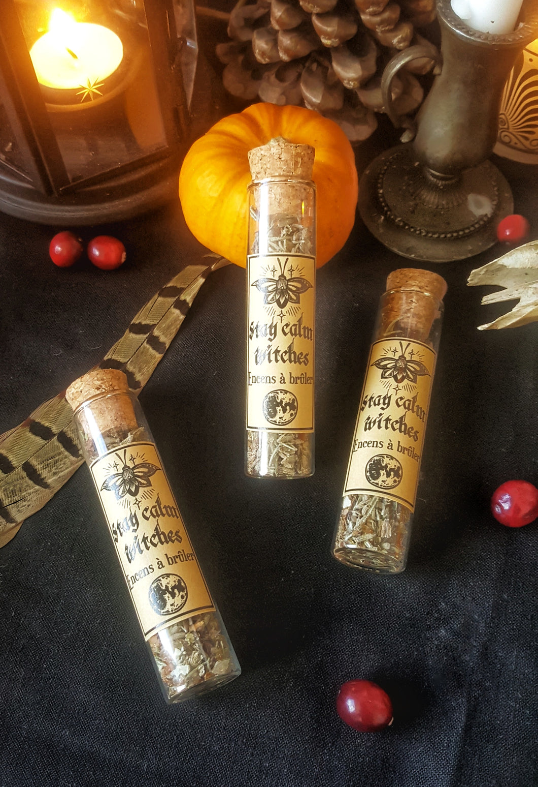 Stay Calm Witches Incense Grains