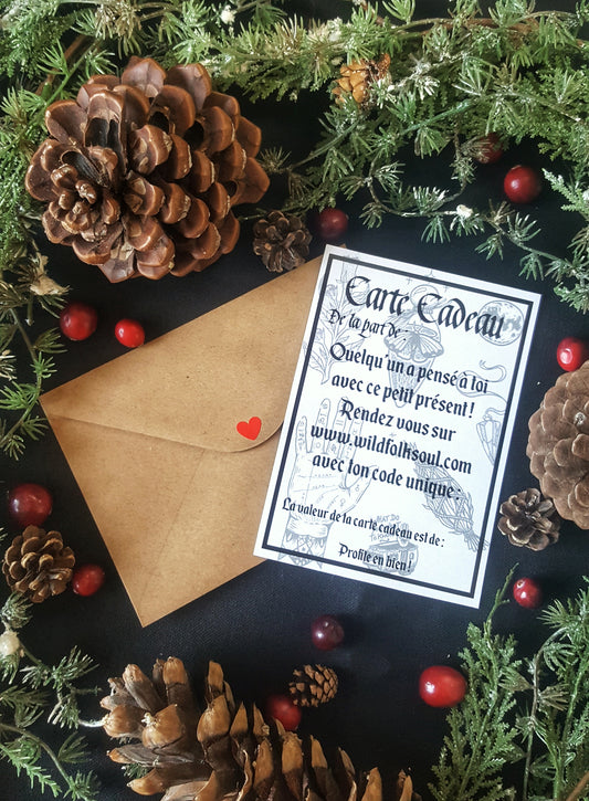 Carte cadeau WildFolkSoul