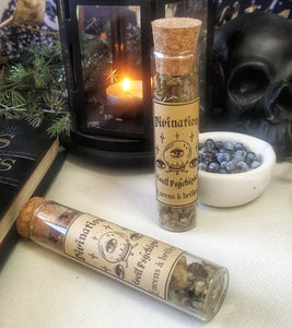 Divination incense grains