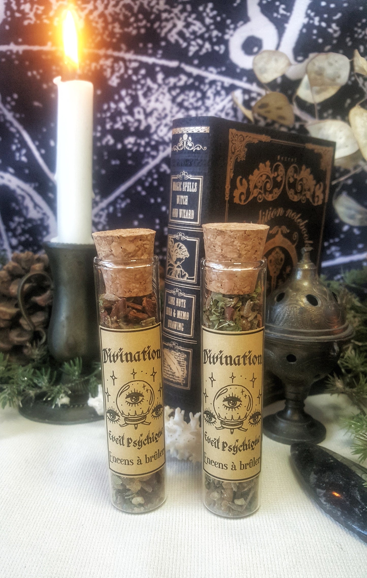 Encens en grains Divination