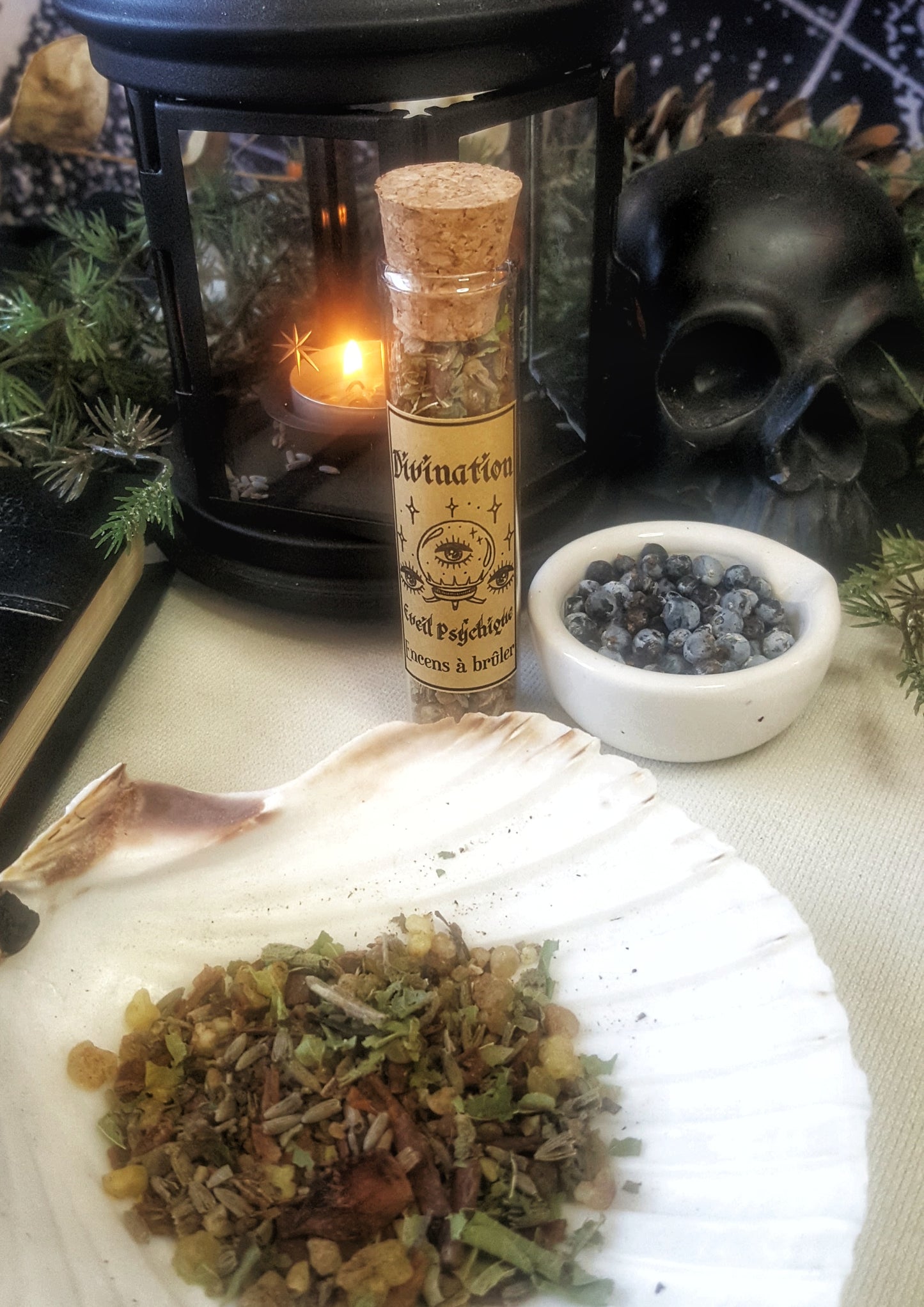 Encens en grains Divination