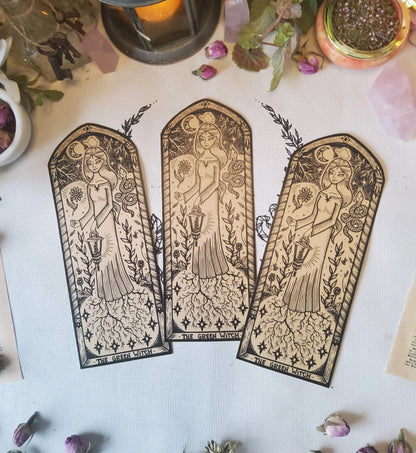 Autocollant Green Witch