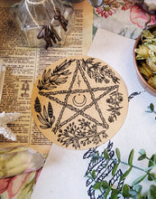 Load image into Gallery viewer, Herbal Pentacle Sticker