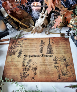 Affiche Mes Plantes de Samhain