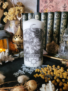 Green Witch Candle
