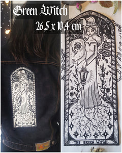 Patches to sew on the back of a jacket - 7 models to choose from